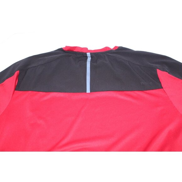 Spyder Active Athletic Shirt Men's L Black Red S.S. Preppy Sporty Casual Relaxed - Picture 10 of 12